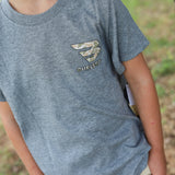 Burlebo Boys Heather Dark Grey Mallard Camo Dog