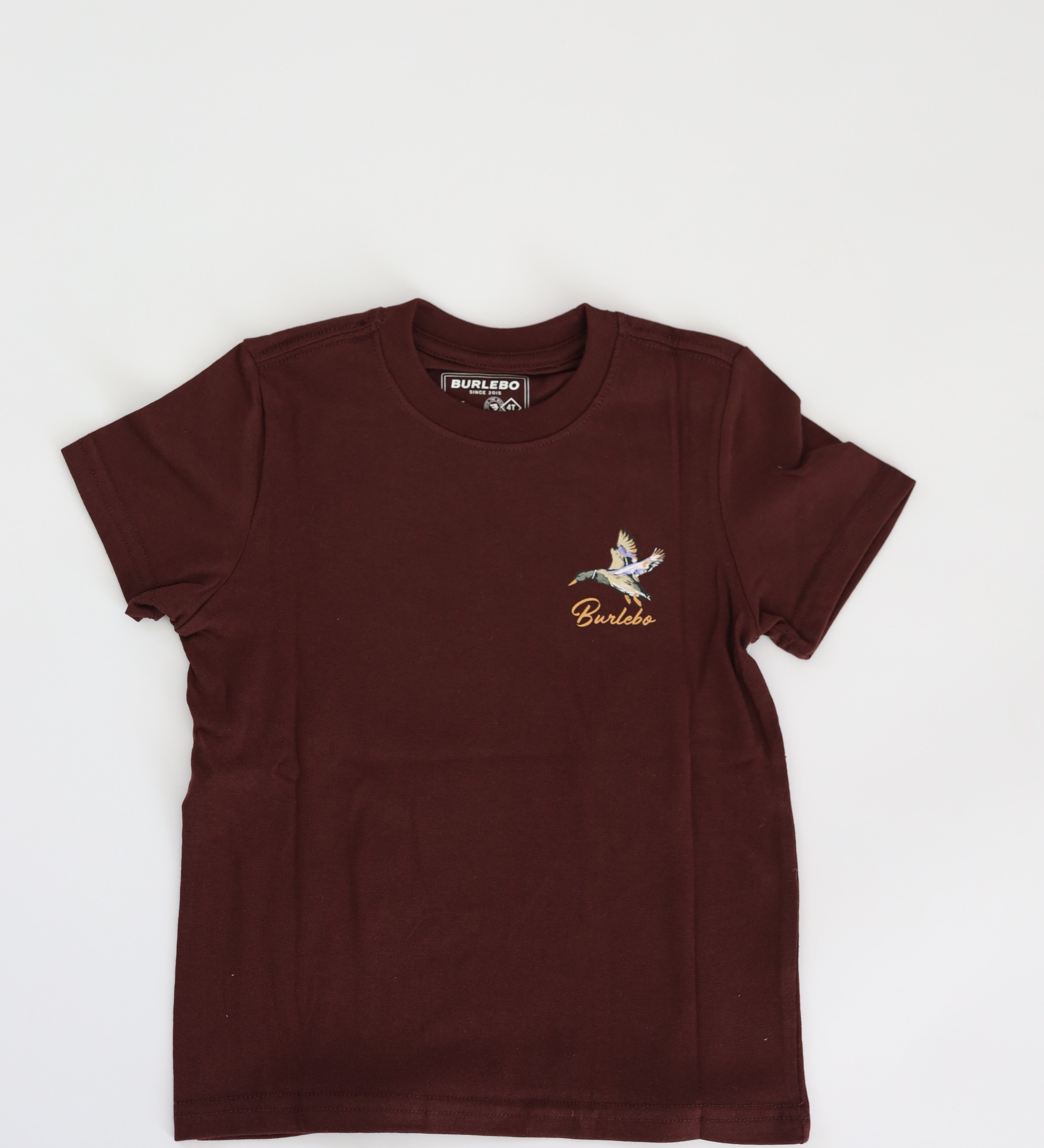 Burlebo Boys Heather Maroon Triangle Pintail duck