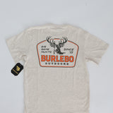Burlebo Mens Heather Oatmeal Buck Shirt