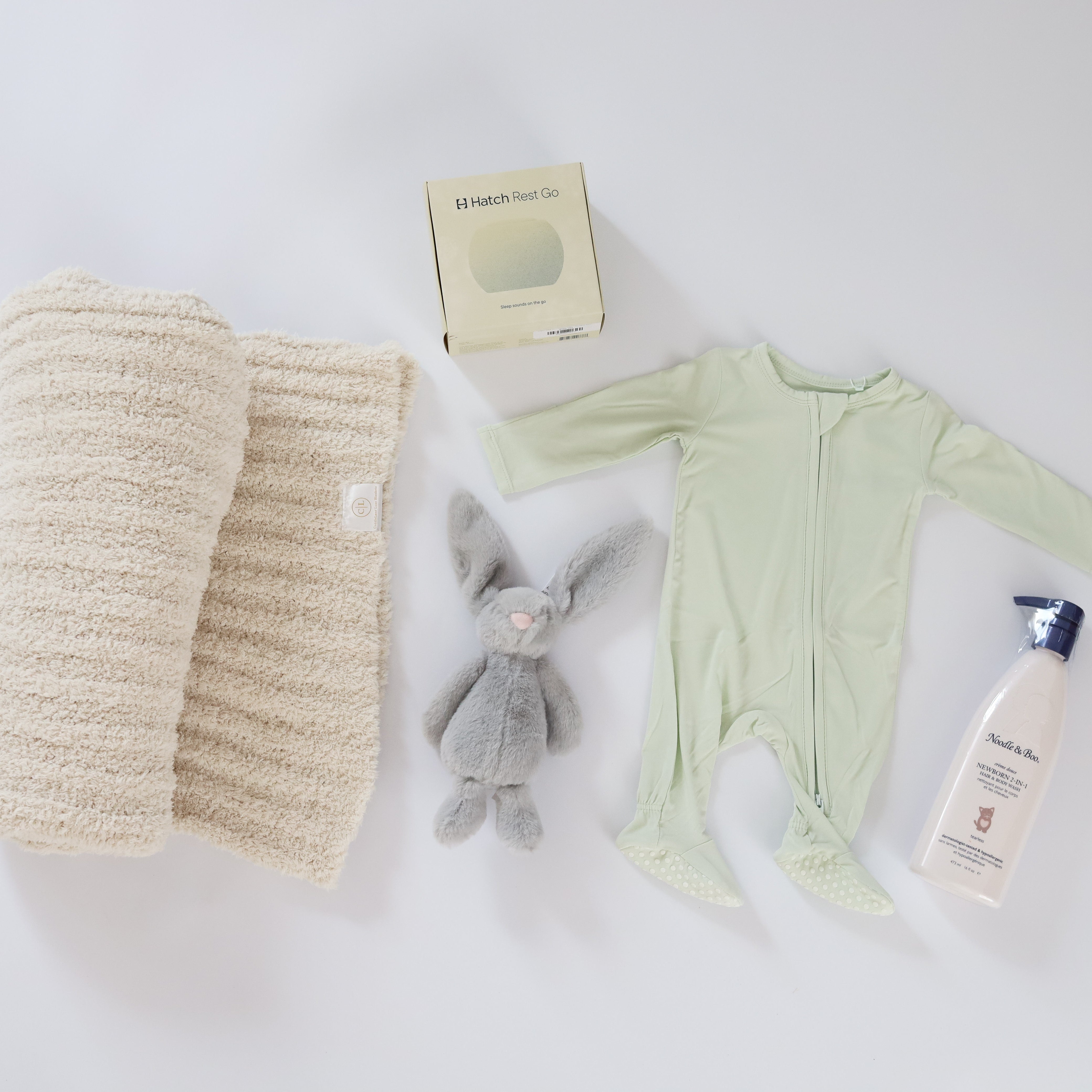 Gender Neutral Milky Green Newborn Box
