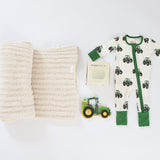 Boys Tractor Time Newborn Box