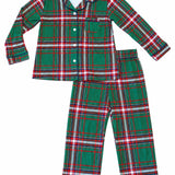 Hollis Baker Boys Kevin Plaid Two Piece Set