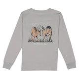 Properly Tied Trophy Season Ice Grey Long Sleeve