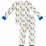 Hollis baker Boys Blue Boots Two Piece Set