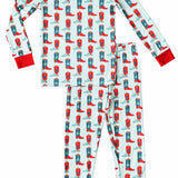 Hollis Baker Boys Holiday Boots Two Piece Set