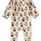 Mud Pie Girls Multi Floral One Piece