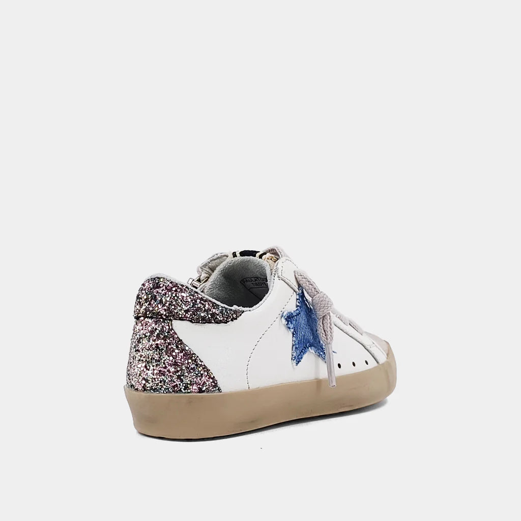 Shu Shop Denim & Sparkle Paula Toddler Sneakers shoes