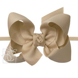 Beyond Creations Nude Headband Bow