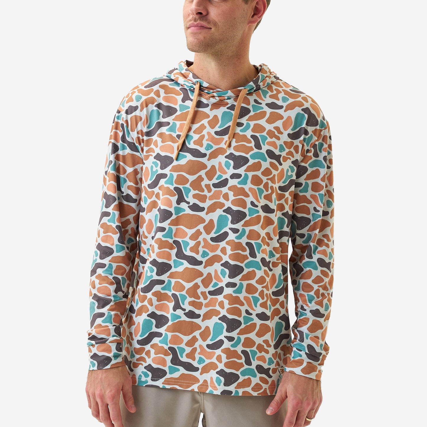 Burlebo Bayside Camo Performance Men's Pullover