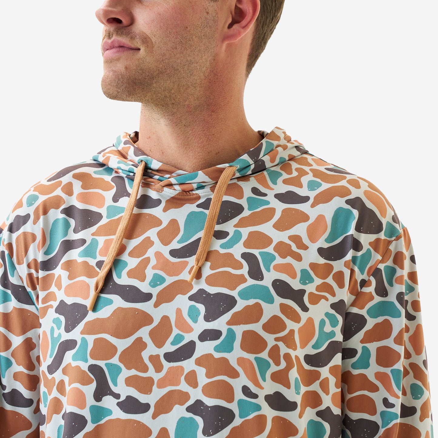 Burlebo Bayside Camo Performance Men's Pullover