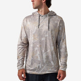 Burlebo Mens Drifter Camo Performance Hoodie
