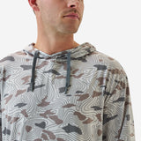 Burlebo Topo Desert Camo Performance Men's Pullover