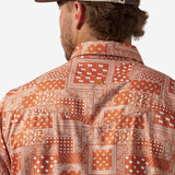Burlebo Mens UT Texas Paisley Performance Western Shirt