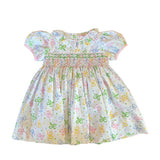 Shop Teeta Girls Smocked Party Dress