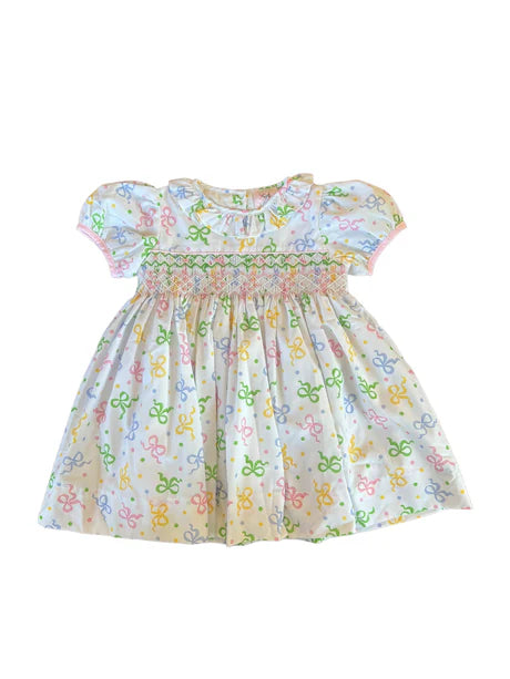 Shop Teeta Girls Smocked Party Dress