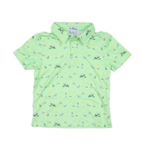 Blue Quail Dogwood Performance Boys Polo Shirt