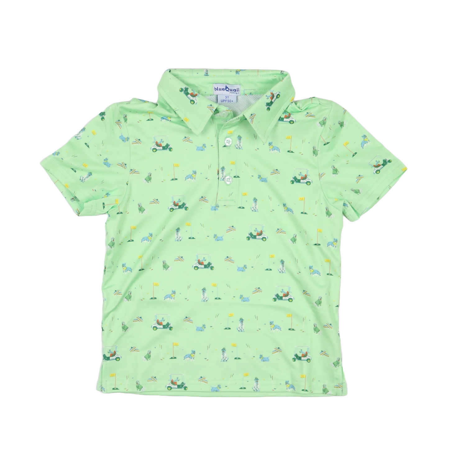 Blue Quail Dogwood Performance Boys Polo