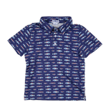 Blue Quail Freshwater Performance Boys Polo Shirt