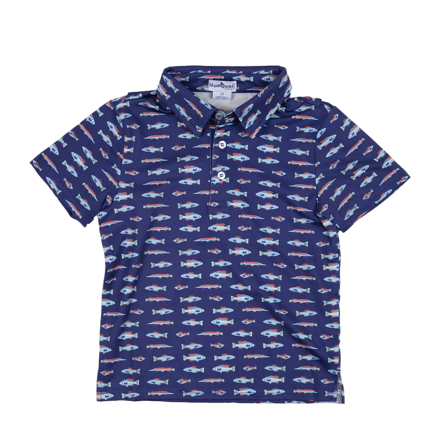 Blue Quail Freshwater Performance Boys Polo