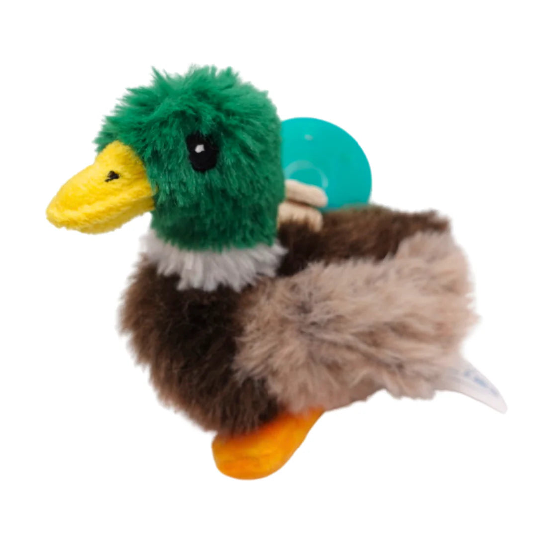 Mallard Duck Pacifier Toy & Clip