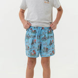 Burlebo Boys Cowboy Up Swim Shorts Trunk