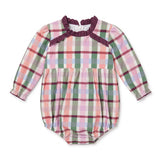 Hollis Baker Girls Autumn Plaid Bubble