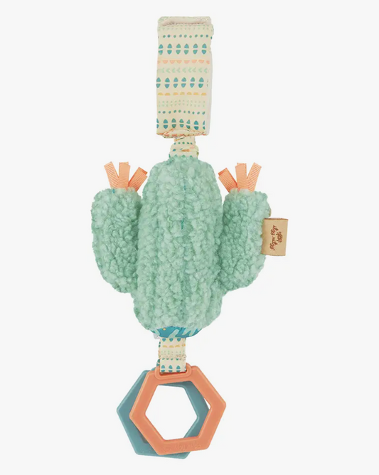 Itzy Ritzy Activity Plush with Teether Toy- Cactus