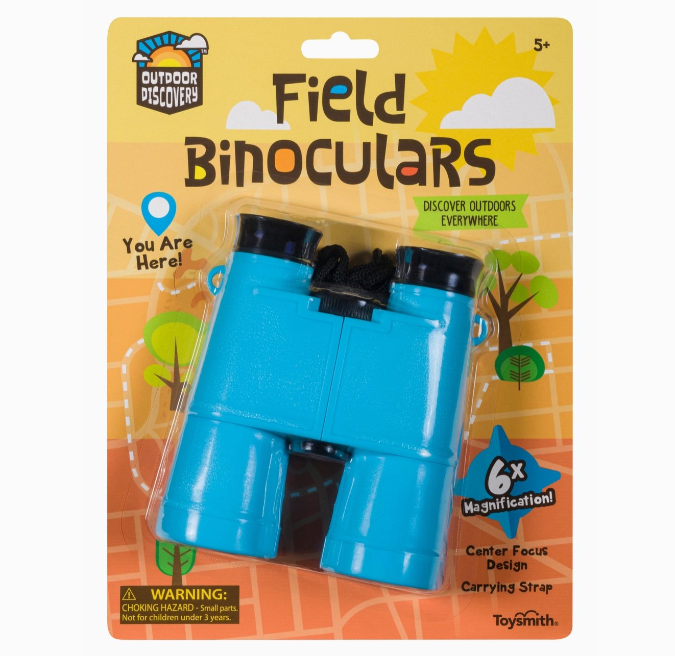 Blue Field Binoculars