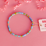 Beaded Blondes - Blues & Green Sprinkle Bracelet