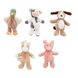Mud Pie Farm Plush Rattle Pals
