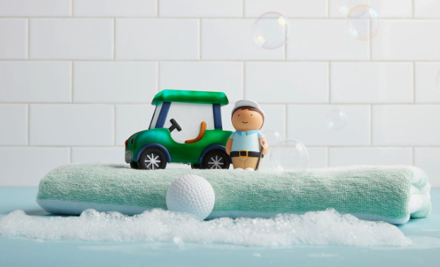Mud Pie Golf Light-Up Bath Toy Set