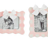 Mud Pie Pink Bow Frame Gift