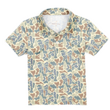 Properly Tied Field Camo Inlet Boys Polo Shirt