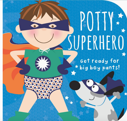 Potty Superhero Boy Book