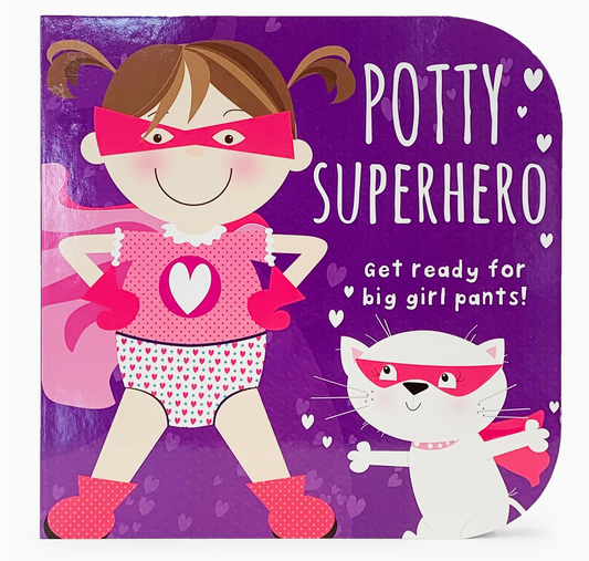 Potty Superhero Girl Book