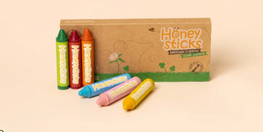 Honey Sticks Jumbo Beeswax Crayons