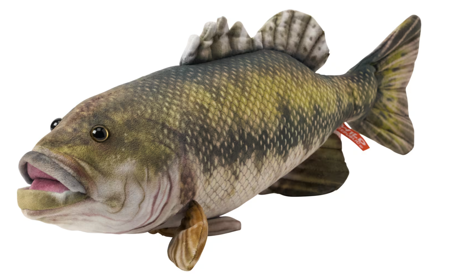River Fish Large Mouth Bass Stuffed Animal