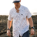 Burlebo America The Great Performance Men's Button Up Short Sleeve