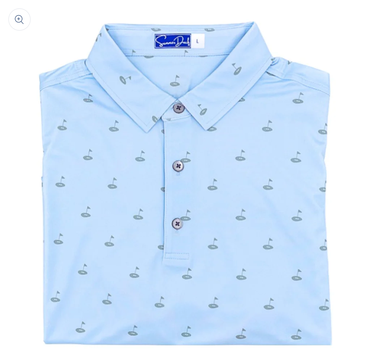 Summer Duck Mens Daddy & Me Golf Birdie Perfromance Polo Shirt