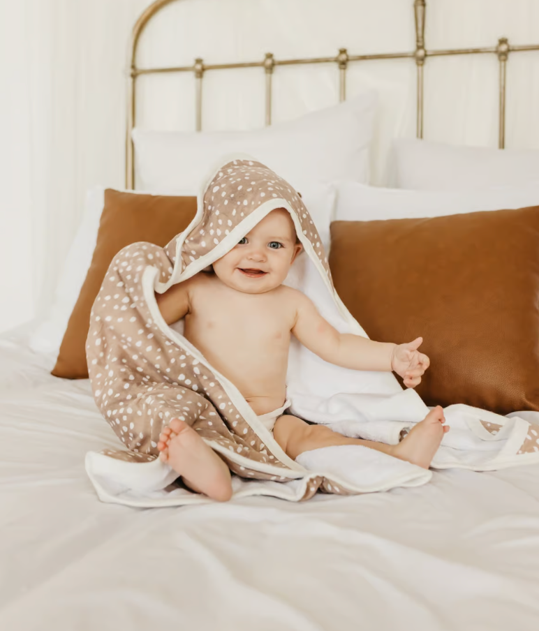 Copper Pearl Fawn Premium Hooded Towel