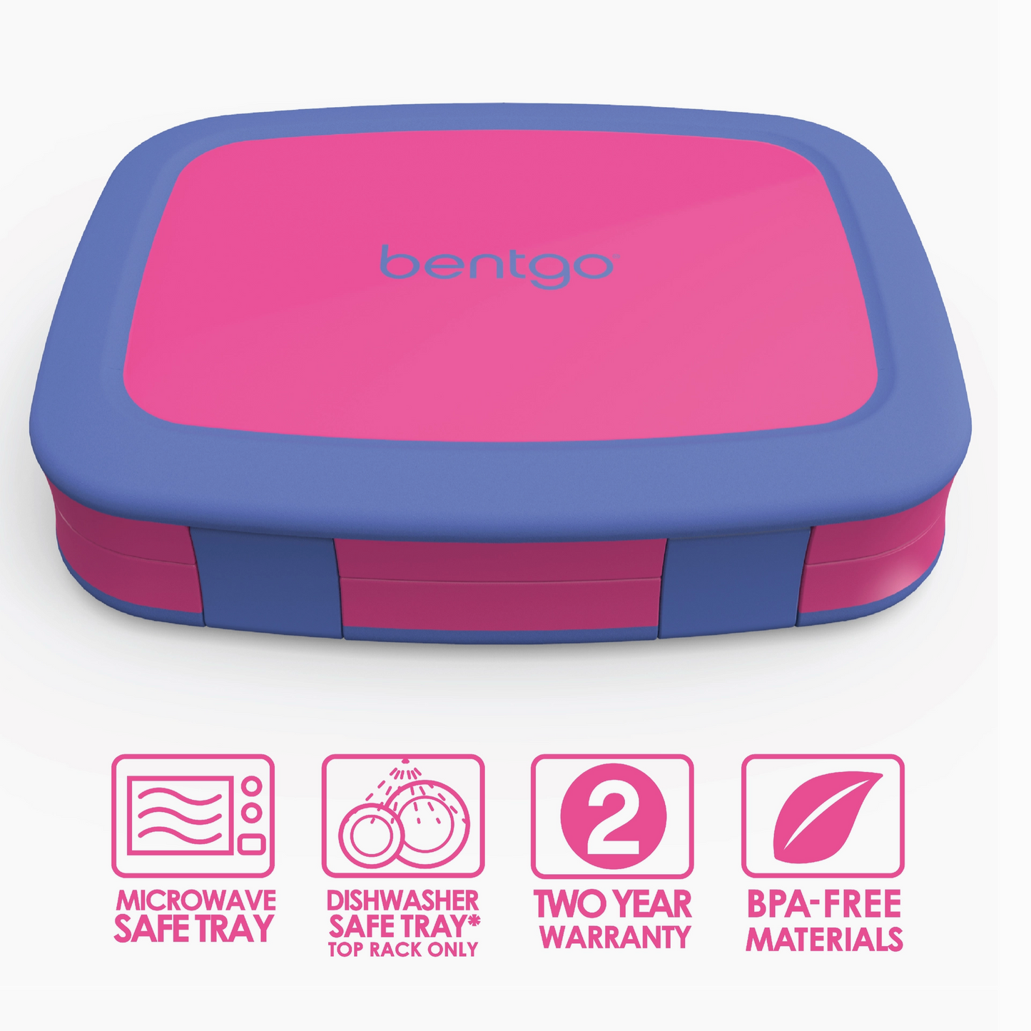 Bentgo Box Kids Pink & Purple