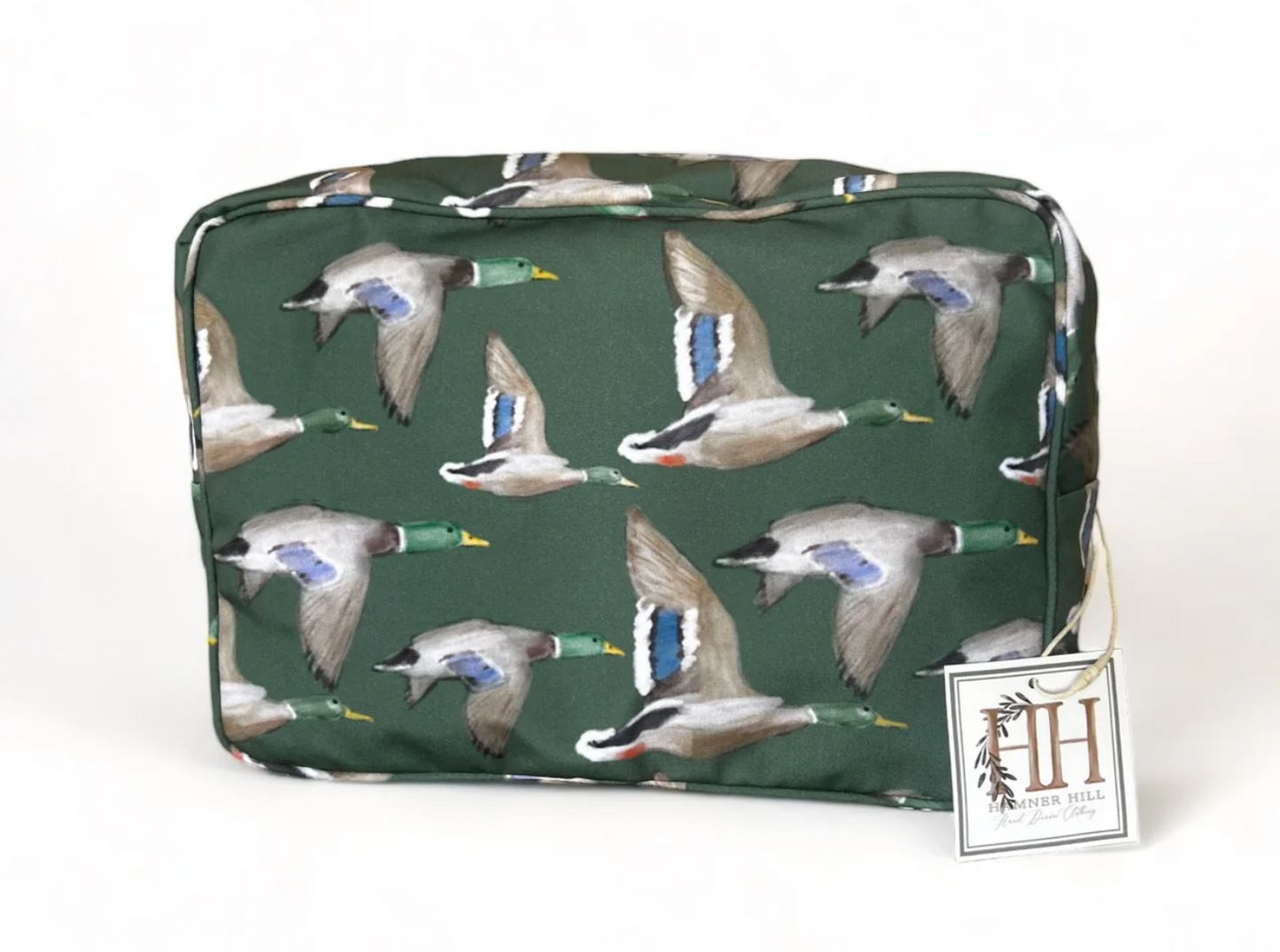 Mallard Green Duck Tote (Wipable Inside)