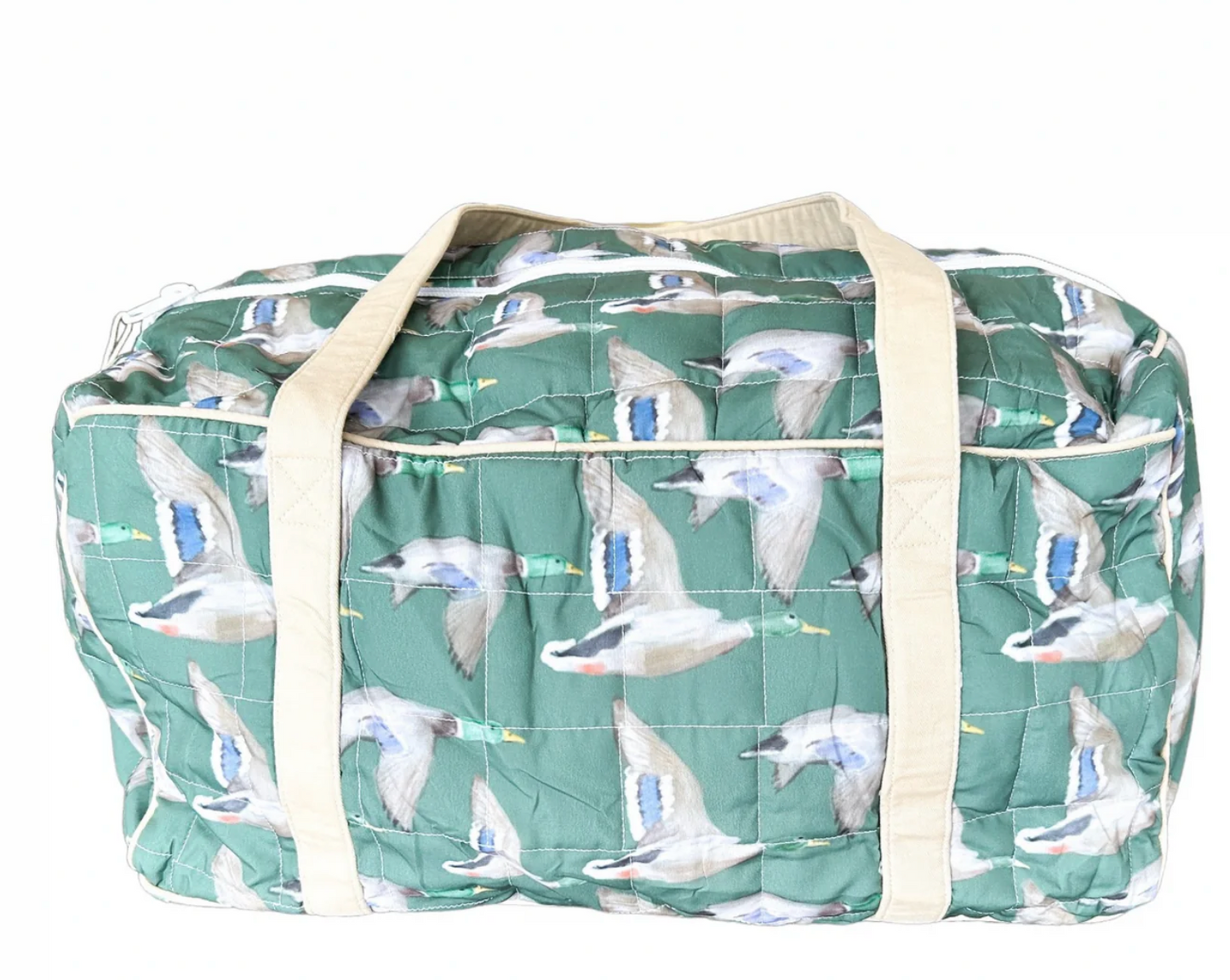 Mallard Duck Green Duffel Bag