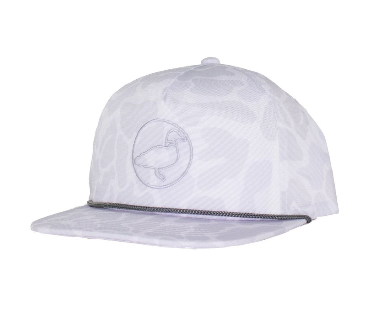 Properly Tied Polar Camo Duck Rope Youth Cap