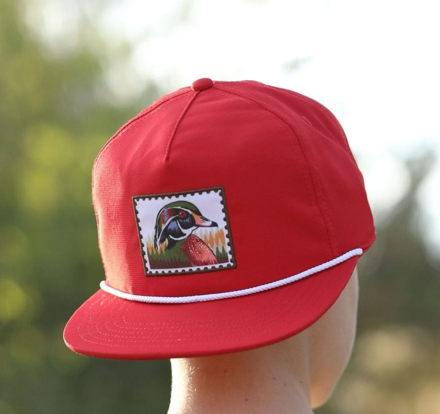 Burlebo Youth Red Duck Stamp Cap