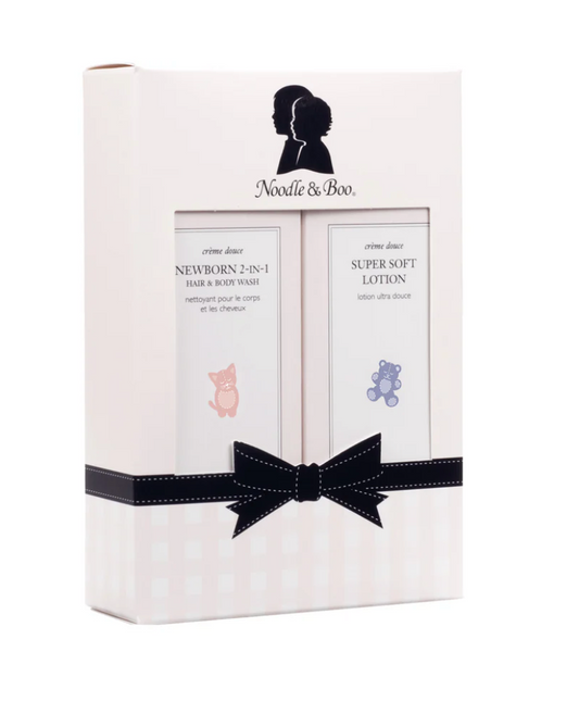 Noodle & Boo Newborn Gift Set 8 oz (2 pack)