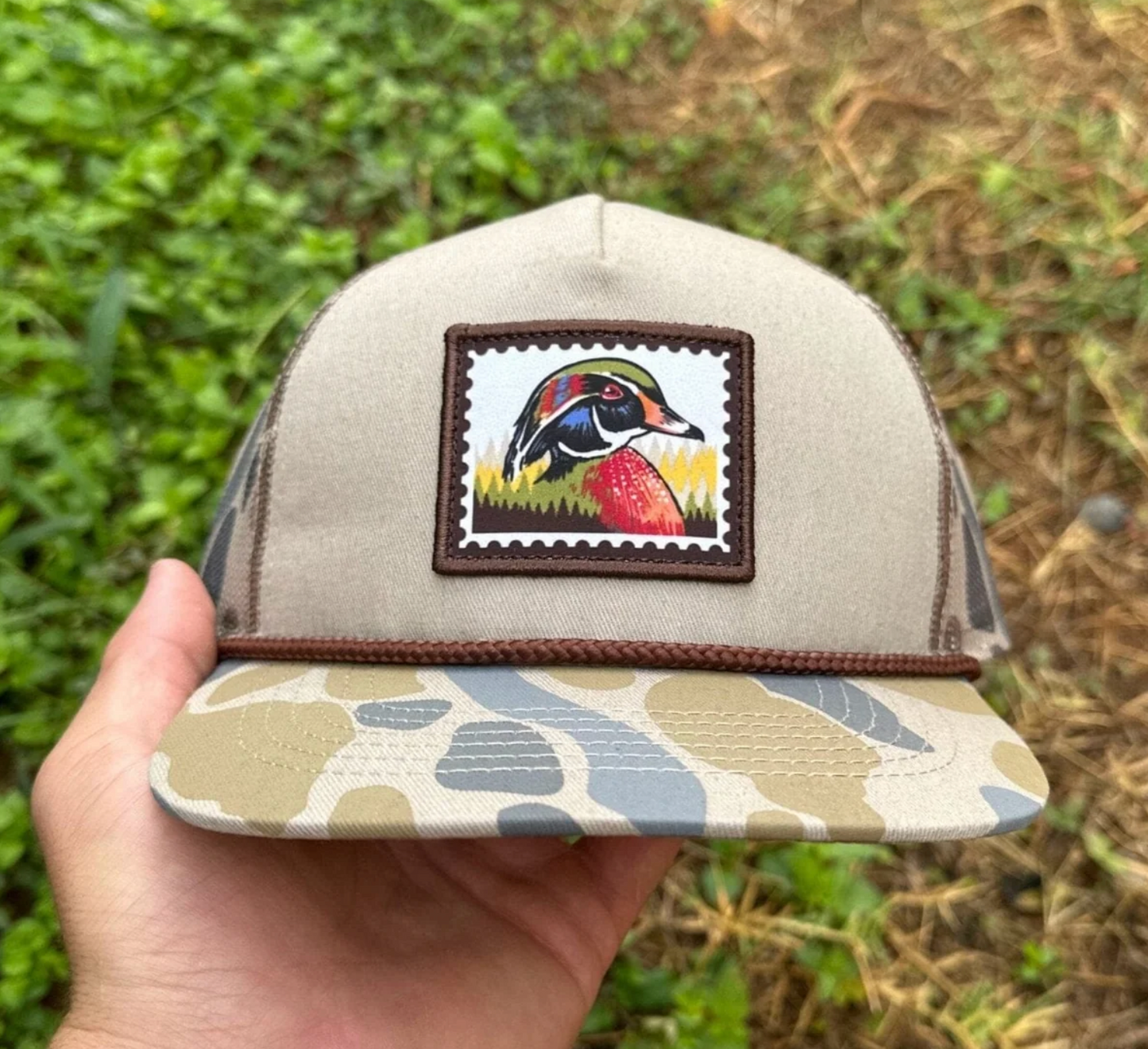 Burlebo Camo Duck Stamp Youth Cap