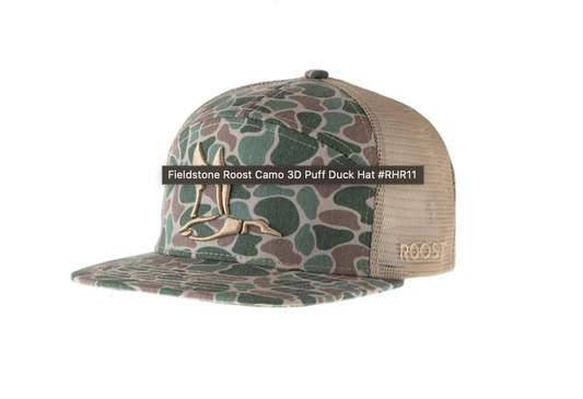 Roost Camo Flying Duck Cap