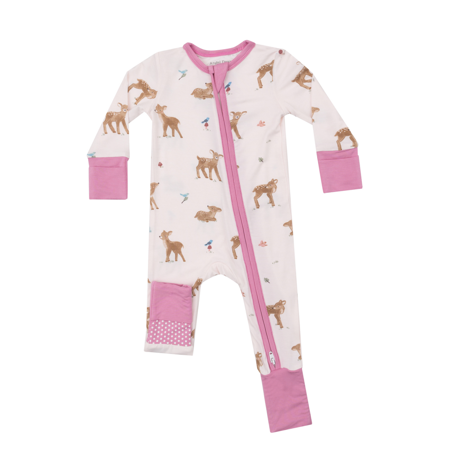 Angel Dear Girls Soft Deer Bamboo Pajamas