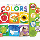 Colors Early Learning Interactive 6-Button Sound Book